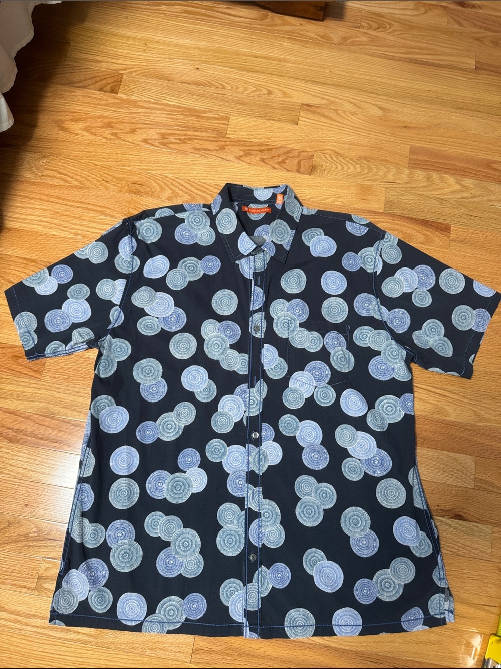 Tori Richard Short-Sleeved Shirt, Men’s Size XL